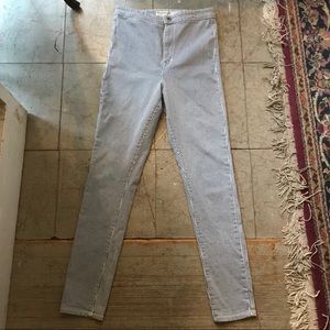 Bullhead Uber High Rise Pinstriped Jegginngs
